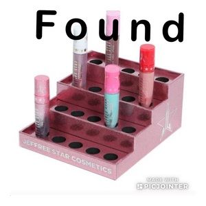 Major ISO! Jeffree Star lipstick organizer.